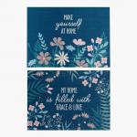 Набор салфеток на стол 2 шт. Доляна "My Home" ПВХ 40*29см