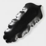 Блюдо для фруктов Доляна «Золотой лист», 38.5?15.5 см, золотое с чёрным