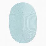 Салфетка сервировочная «Доляна. Овал», голубая, 45?30 см