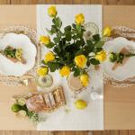 Дорожка на стол «Этель» Wild flowers, 40?149 см, 100% хлопок, репс 220 г/м?