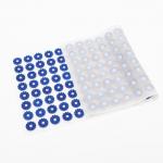 Аппликатор «Кузнецова», 144 колючки, спанбонд, 26?56 см, синий.