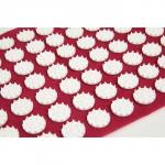 Аппликатор «Кузнецова», 70 колючек, спанбонд, 23?32 см, красный.