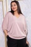 Блуза Вэнсдей (пудровая) Б14822-4М