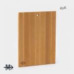 Доска разделочная Magistro, 40?30?1.2 см, дерево дуб