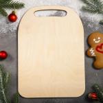 Доска разделочная «Счастья в дом», 29.5?21 см, дерево