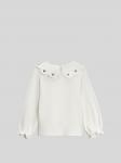 Блузка детская для девочек Naravan молочный