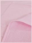 Вафельное пляжное полотенце однотонное Розовое