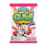 Relaxa CUWI STRAWBERRY MILK 125 гр., м/у конфеты жевательные