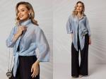 Блузка  4438/05/Голубой