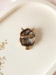 Брошь  "Совенок"