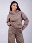 Костюм "Винтаж" коричневый, футер начес (М)