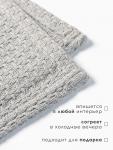 Плед «Этель» Waffle, 220?240 см, серый, 340 г/м?