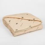 Одеяло всесезонное Адамас «Верблюжья шерсть», размер 140?205 ± 5 см, 200 г/м?, чехол тик
