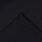 Штора блэкаут портьерная «Этель», 270?300 см, чёрная