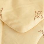 Одеяло Овечья шерсть 172?205 см, полиэфирное волокно 200 г/м, пэ 100%