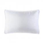 Подушка Адамас 50?70 см, искусственный лебяжий пух, микрофибра, МИКС, полиэстер