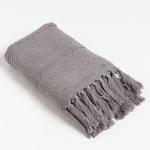 Полотенце для ног Love Life Turkish dream, 50?90 см, хлопок 100%, серое