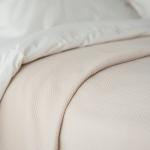 Покрывало 200х220 жаккард, 100% хлопок, 'Светло-бежевый'