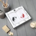 Полотенца махровые «Этель» Sweet carps, 35?60 см - 2 шт., хлопок 100%