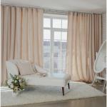 Штора портьерная «Этель», 265?270 см, валенсия белое золото