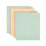 Махровые полотенца «Этель» Summer time, 30?30 см - 5 шт., хлопок 100%