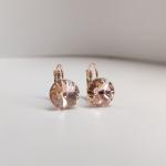 Серьги кристаллами Swarovski