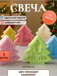 Свеча новогодняя (в ассортименте) (1шт) (3643)