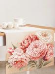 Английский сад Пионы Le Gobelin Салфетка 44х100 см 2101207