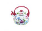 Чайник эмал 2,0л со свистком Ирисы ТМ Appetite FT7-IR