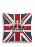 Англия винтаж Корона Наволочка 45х45 см 2103761