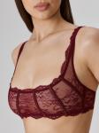 Бюстгальтер Bralette жен. Sauvi бордовый