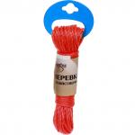 Веревка хозяйственная Селфи, 3 мм, 15 м, микс