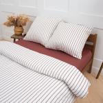 КПБ 'Традиция' 1,5 спальный, поплин, 100% хлопок, пл. 115 гр./кв.м., 'Лайн ВБ' Пододеяльник 146*217, простыня 150*217, наволочка 70*70 (2 шт.)