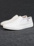 03-A69870-11-2 WHITE Полуботинки спортивные мужские (натуральная кожа)