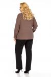 Джемпер Элль стиль 2428-Р кофе