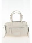 TG423-03 Сумка женская, иск.кожа/текстиль, молочный