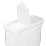 Банка для сыпучих продуктов МАШ прямоугольный 2,4л, пластик