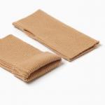 Митенки женские MINAKU, песочный, размер 18 см