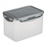 Контейнер герметичный для СВЧ с защелками, 2,2л, 205х135х130мм, пластик
