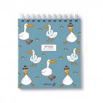 "Светоч" А158 Артбук (Скетчбук), блок белый, жесткая подложка, 120  г/м2 166*175 мм на гребне 50 л. 2 шт.