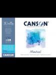 "Canson" Альбом для акварели "Montval" 100\% целлюлоза 270 г/м2 A3 29.7 х 42 см склейка с одной стороны 12 л.