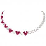 "Klart" набор для бисероплетения 11-508 "Чокер. Яркие сердечки"