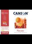 "Canson" Альбом для масла и акрила Figueras 290 г/м2 30 х 40 см склейка с одной стороны в полиэтиленовой пленке 10 л.