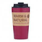 Термокружка TAKE IT EASY Casual, 420 мл, Casual, пластик, красная