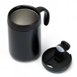 Термокружка TAKE IT EASY Hot & Coo, 450 мл, 13?16 см, сохраняет тепло 6 часов, чёрная