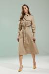 Платье Kaloris 2091M-Р бежевый