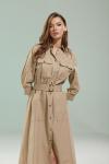 Платье Kaloris 2091M-Р бежевый