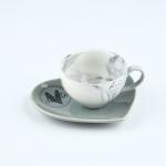 Кофейная пара «Выбирай счастье»: кружка 150 мл, блюдце