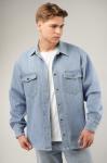 Мужская джинсовая рубашка Happyfox