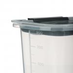 Контейнер герметичный с защелками для сыпучих продуктов 1000мл, пластик